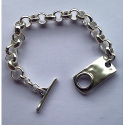 BRACELET PLAQUE T