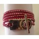 BRACELET PLAQUE T