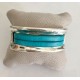 Bracelet plaque turquoise